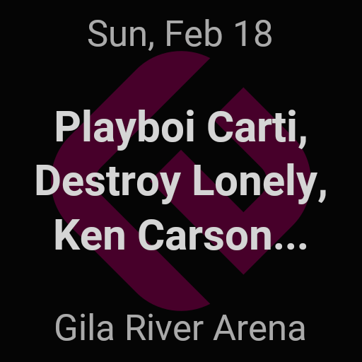 Rapper Playboi Carti bringing world tour to Glendale