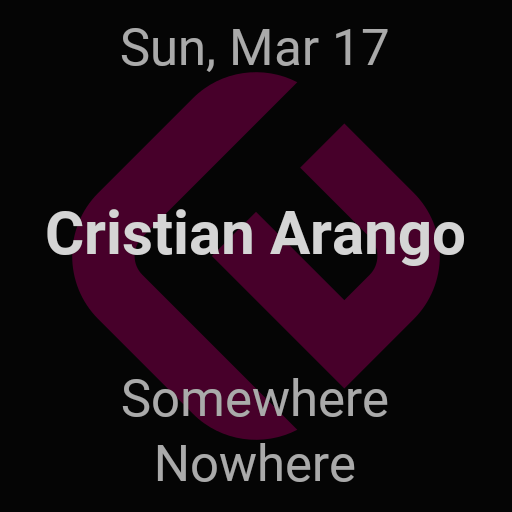 Cristian Arango – New York – Mar 17