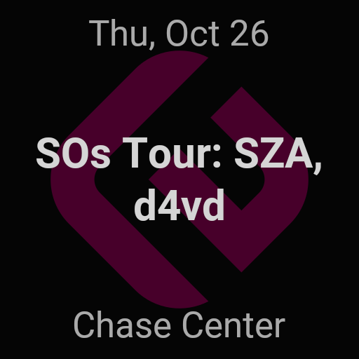 SZA  Chase Center