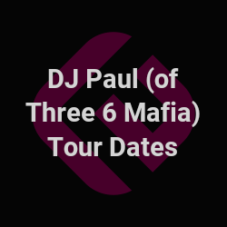 Three 6 Mafia Tickets